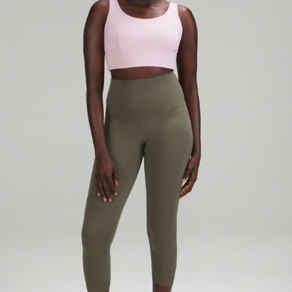 Lululemon Align 21" SHR Army Green Grey 4 - Picture 2 of 8